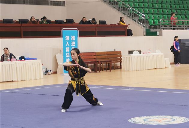 全省武林群英会 棠外学子功夫高——棠外高中武术队在第三届四川省武术群英会(武术套路精英赛)获奖