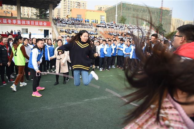 我校高中部第六届集体项目运动会精彩落幕