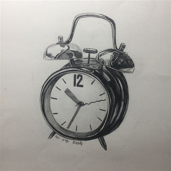 我校第六届校园艺术节书画作品——素描系列