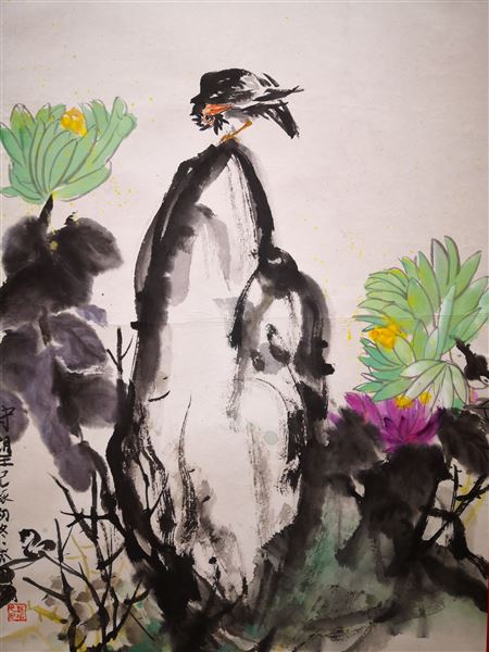 棠外第六届校园艺术节书画作品——国画系列
