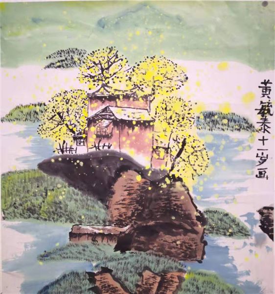 棠外第六届校园艺术节书画作品——国画系列