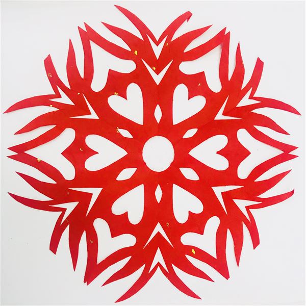 棠外第六届校园艺术节书画作品展——剪纸系列