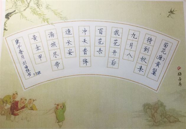 字如其人 硬笔出神——记棠外附小第二十一届硬笔书法比赛