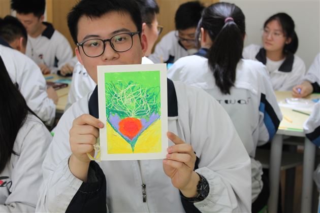 以“画”疗心,为梦想加“油”——棠外“525我爱我”心理健康节系列活动