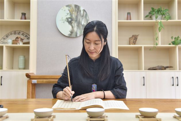 棠外在2020年“熊猫走世界”课程交流中做分享报道