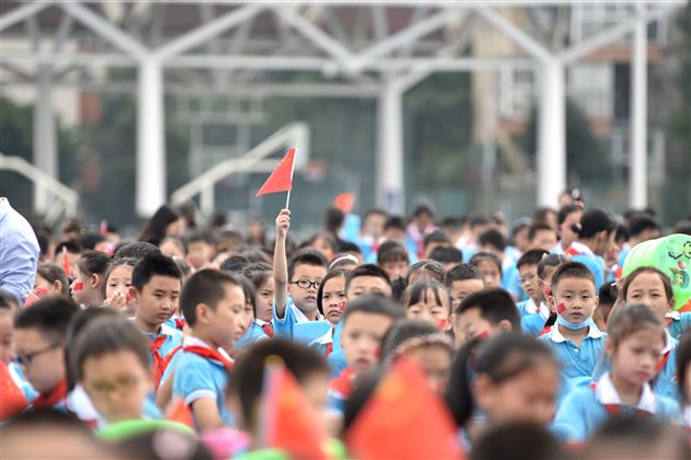 同唱盛世颂歌 祖国在我心中——记我校附小隆重庆祝中华人民共和国成立71周年