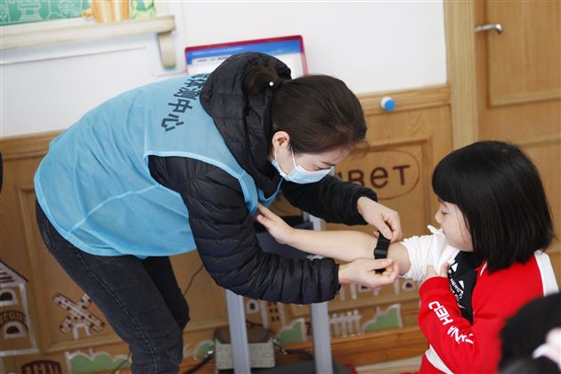 棠外实验幼儿园参与国家体育总局第五次国民体质监测工作
