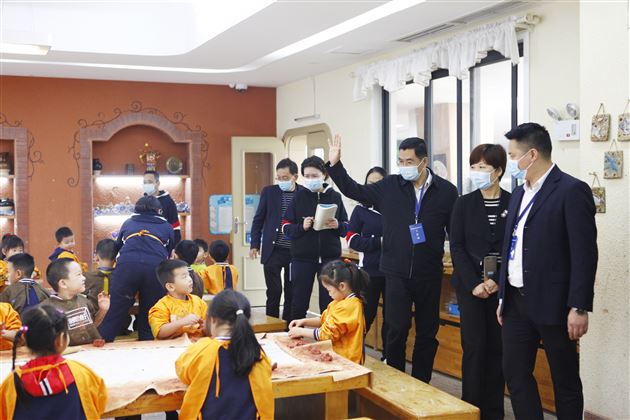 棠外实验幼儿园接受学前教育普及普惠国家调研