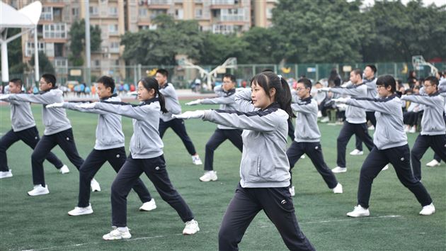 青春志气壮山河 集体荣耀绚韶华——棠外高中2020-2021学年队列队形及跑操比赛精彩呈现