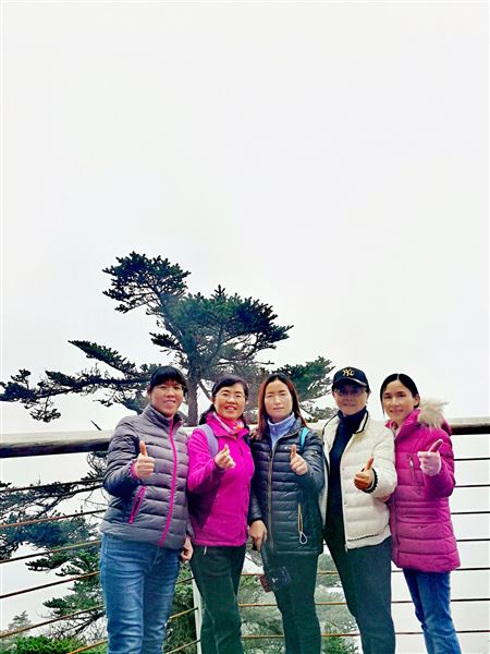 庆重阳 走西岭——棠外工会徒步运动圆满举行