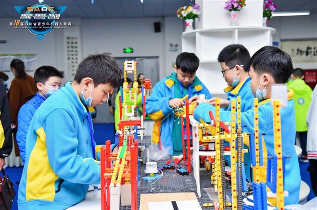 棠外附小学子在四川省机器人竞赛中斩获一等奖