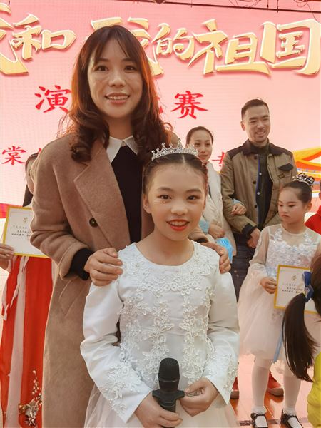 家长合影