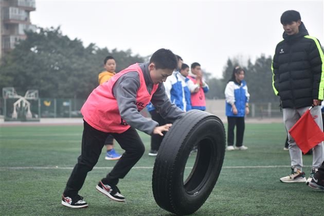 棠外初中第七届冬季师生集体运动会成功举行