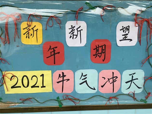 棠外初三举办“庆元旦 · 迎新年”手抄报比赛