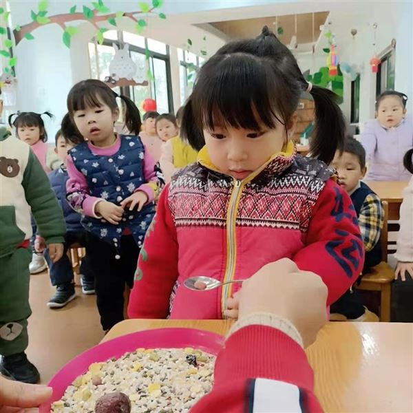 棠宝承传统,萌娃过腊八 棠外实验幼儿园腊八节活动