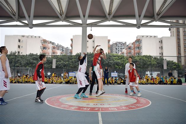 爱成都,迎大运,我运动,我健康——棠外附小举行家校篮球联谊赛