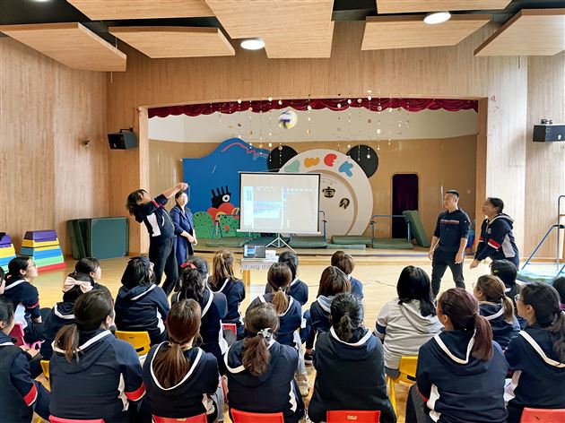 热烈祝贺棠外实验幼儿园成为国家体育总局排球运动管理中心课题“幼儿和亲子排球的设计与研究”实验园