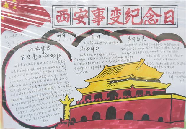 传承红色文化 弘扬红色精神——棠外初中党总支组织学生开展建党100周年班级文化墙宣传教育活动