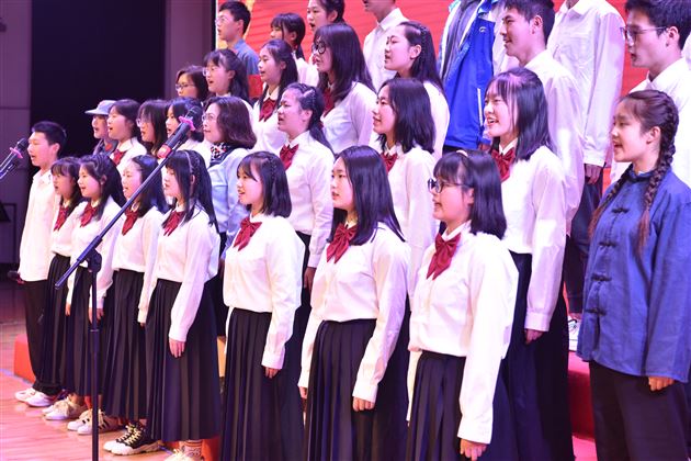 “放歌中华经典,喜迎建党百年”棠外初一、高一班级歌咏比赛成功举办