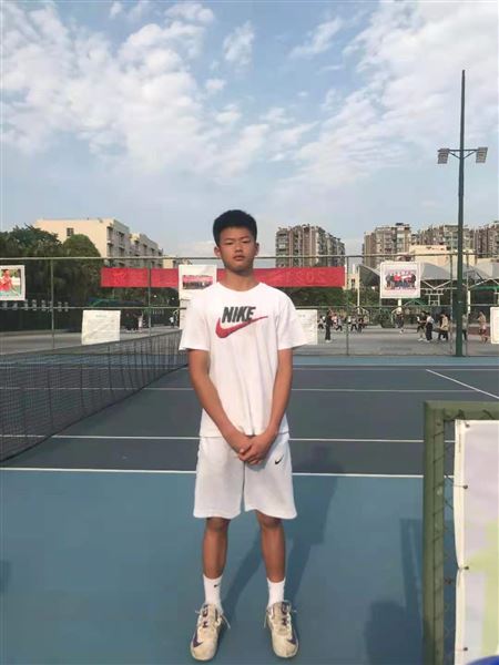 马灏为 初中男子单打冠军