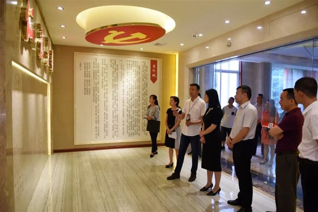 成都市委组织部副部长薛敏视察学校党建工作