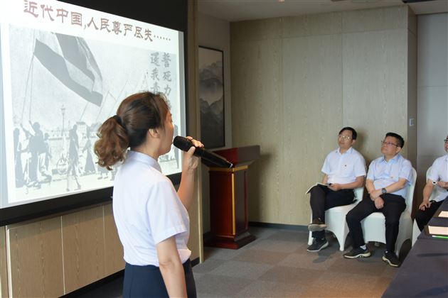 学习党史忆初心,砥砺前行创名校——记棠外初中党总支第一、三支部开展党建主题拓展活动