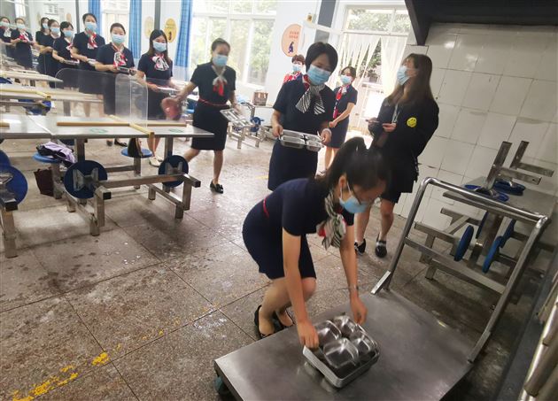 防疫落实处 静待开学时——棠外附小秋季防疫应急演练备战开学