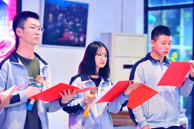 棠外高中三名学生在“高洁颂·陈毅元帅诞辰120周年诗书画展”中获评红色艺术之星