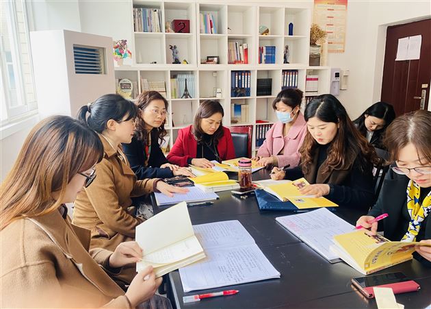 棠外附小整书阅读活动如期举行