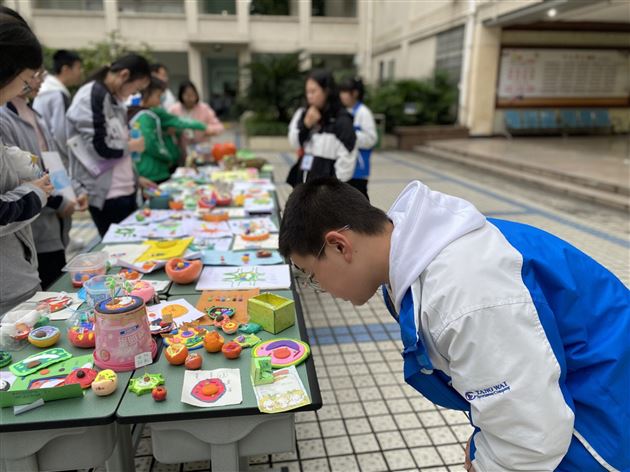“造起来吧!”——初2021级成功举办生物手工模型展