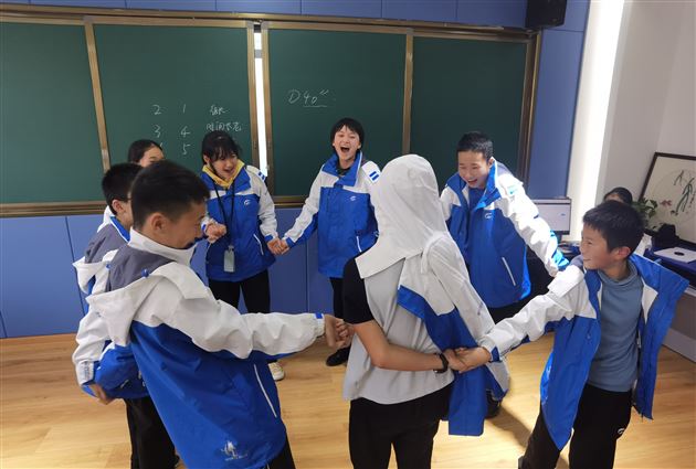 互助合作,你我共成长——记棠外初2021级适应性心理团辅活动