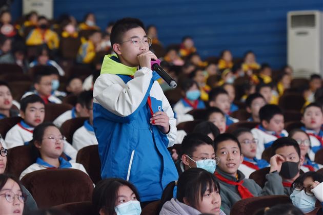 拥抱星辰大海 砥砺花样青春——棠外纪念“一二·九”爱国学生运动86周年主题团(队)日活动圆满举行