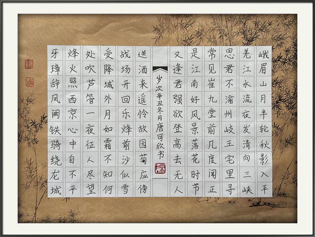 五育并举推进“双减” 六会一长全面育人——棠外成功举办第八届校园文化艺术节书画展