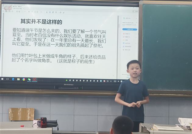 探寻传统节日 根植中华文化——记棠外附小三年级语文综合实践活动
