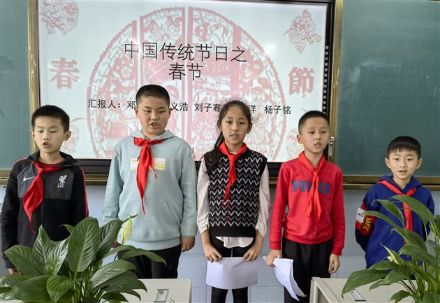 探寻传统节日 根植中华文化——记棠外附小三年级语文综合实践活动