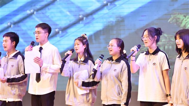 “英”你精彩,“语“众不同——棠外高中第十九届外语文化艺术节之高2021级配音展示活动顺利举行