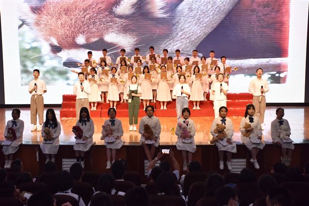 青春逢盛世 少年当高歌——记棠外高中仁譞文学社第十七届诗歌朗诵比赛