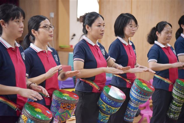 当音乐遇上游戏 让教有趣学有效——棠外实验幼儿园开展奥尔夫音乐培训