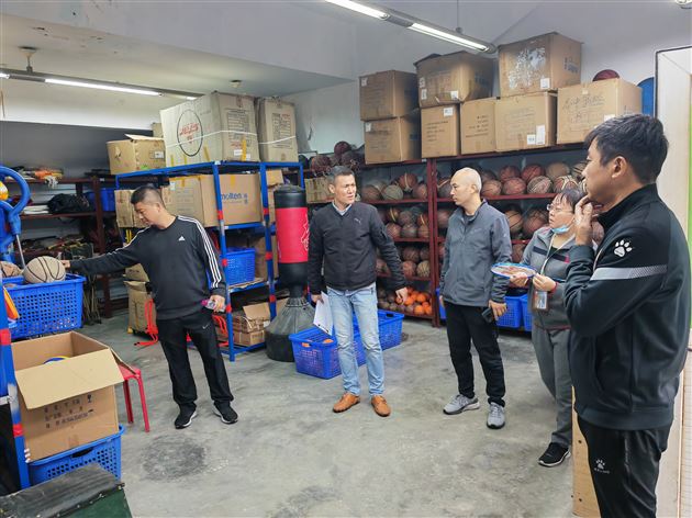 安全至上 常抓不懈——棠外体卫艺处开展艺体场馆安全大检查