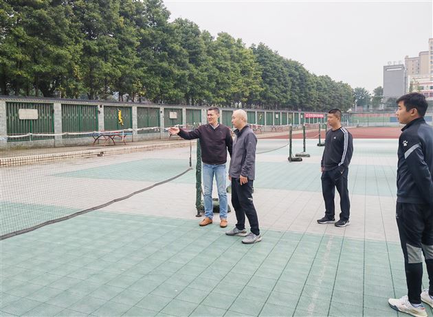 安全至上 常抓不懈——棠外体卫艺处开展艺体场馆安全大检查