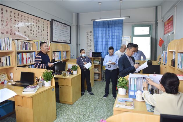 向美而行,优化育人环境——棠外高中开展“文明办公室”评比活动