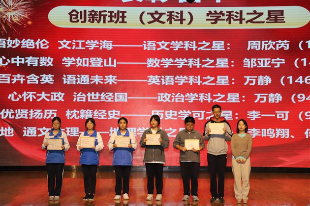 当有凌云志 不负少年时——棠外高2021级高二(上)期中考试总结表彰大会
