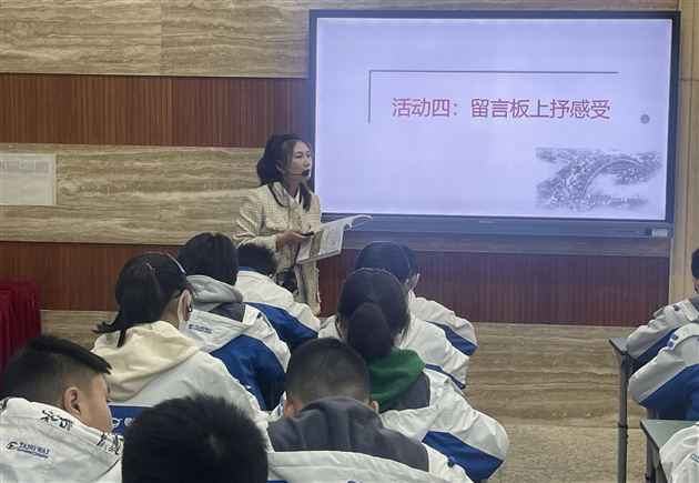 棠外初中语文教研组开展“明日之星”校内选拔赛