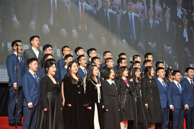 青云万里,扶摇直上——记棠外高2020级高三成人礼暨百日誓师大会