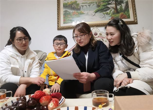 家访有温度 教育有情怀——记棠外附小教师家访活动
