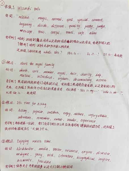 群“英”荟萃 大展宏“兔”——棠外初一英语寒假优秀作业展评