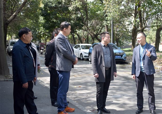 市、区两级政协委员调研棠外周边环境治理工作