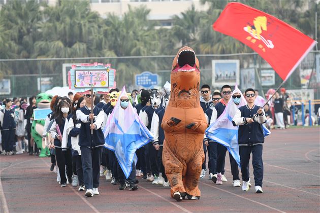 棠外高中第十九届田径运动会隆重举行
