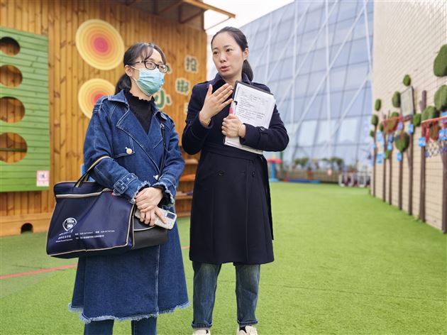 学习交流,互助成长——棠湖仁智幼儿园接待广元市幼教同行参观交流