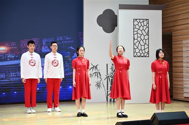 青春诗颂新时代 棠外学子展风采